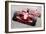 Ferrari F1 Race Watercolor-NaxArt-Framed Art Print