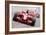 Ferrari F1 Race Watercolor-NaxArt-Framed Art Print