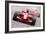 Ferrari F1 Race Watercolor-NaxArt-Framed Art Print