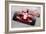 Ferrari F1 Race Watercolor-NaxArt-Framed Premium Giclee Print