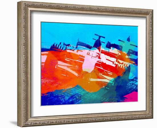 Ferrari F1 Racing-NaxArt-Framed Art Print