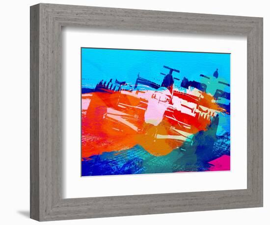 Ferrari F1 Racing-NaxArt-Framed Art Print