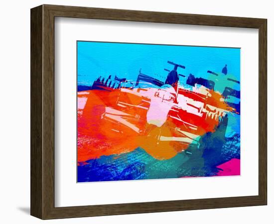 Ferrari F1 Racing-NaxArt-Framed Art Print