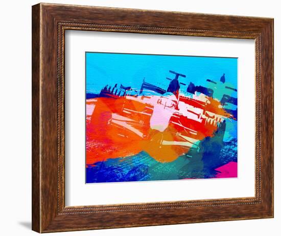 Ferrari F1 Racing-NaxArt-Framed Art Print