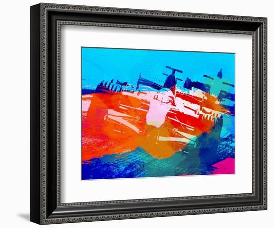 Ferrari F1 Racing-NaxArt-Framed Art Print