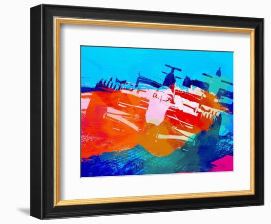 Ferrari F1 Racing-NaxArt-Framed Art Print