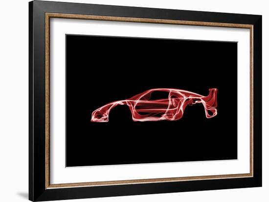 Ferrari F40-Octavian Mielu-Framed Art Print