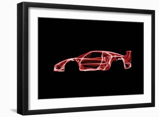 Ferrari F40-Octavian Mielu-Framed Art Print