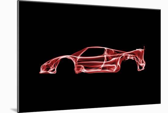 Ferrari F50-O.M.-Mounted Giclee Print