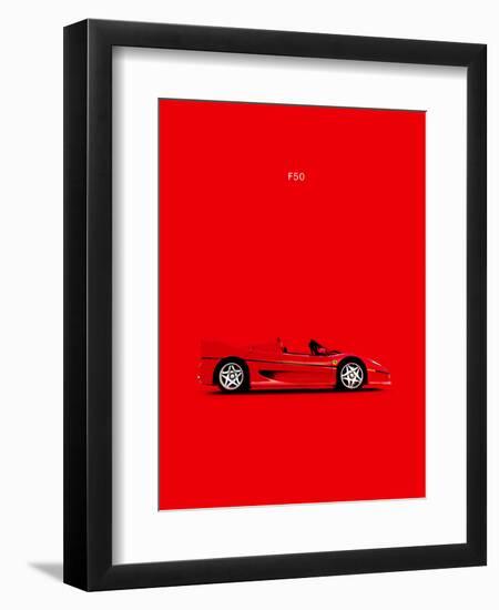 Ferrari F50-Mark Rogan-Framed Art Print