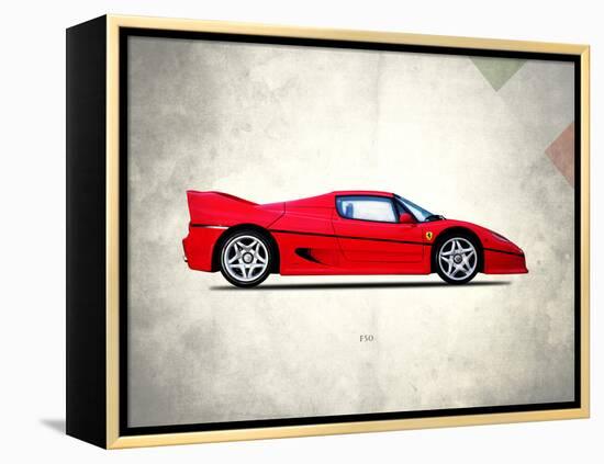 Ferrari F50-Mark Rogan-Framed Stretched Canvas