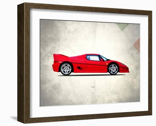 Ferrari F50-Mark Rogan-Framed Art Print