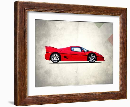 Ferrari F50-Mark Rogan-Framed Art Print