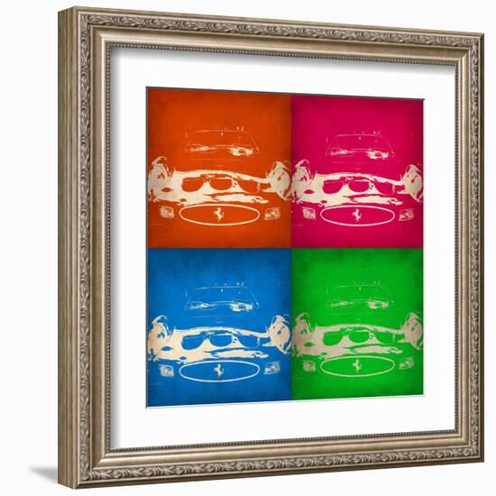 Ferrari Front Pop Art 1-NaxArt-Framed Art Print