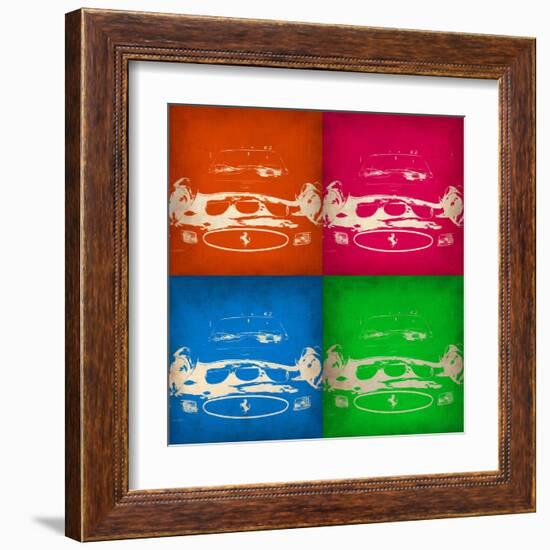 Ferrari Front Pop Art 1-NaxArt-Framed Art Print