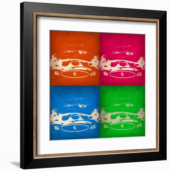 Ferrari Front Pop Art 1-NaxArt-Framed Art Print