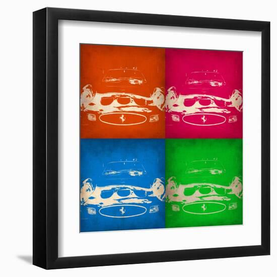 Ferrari Front Pop Art 1-NaxArt-Framed Art Print