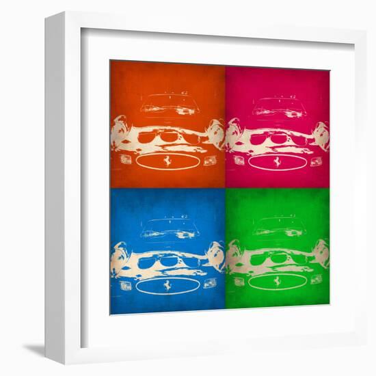 Ferrari Front Pop Art 1-NaxArt-Framed Art Print