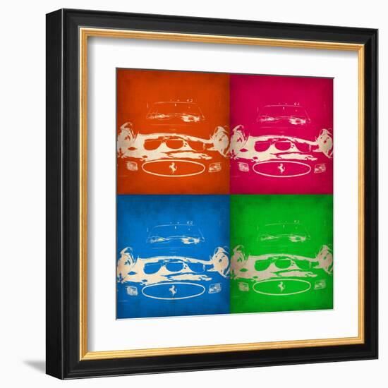 Ferrari Front Pop Art 1-NaxArt-Framed Art Print