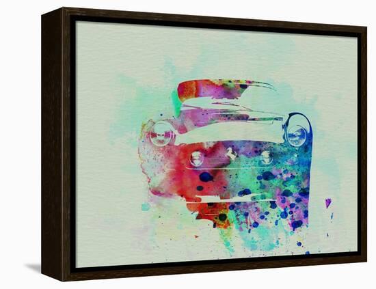 Ferrari Front Watercolor-NaxArt-Framed Stretched Canvas