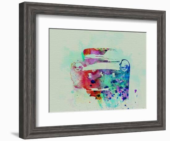 Ferrari Front Watercolor-NaxArt-Framed Art Print