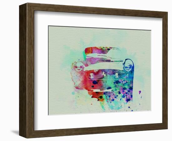 Ferrari Front Watercolor-NaxArt-Framed Art Print