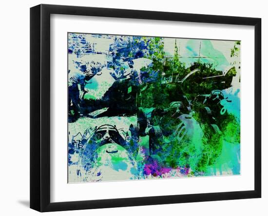 Ferrari Grand Prix Pit-NaxArt-Framed Art Print