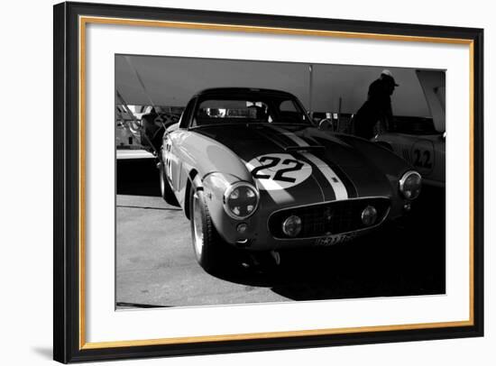 Ferrari in the Pit 2-NaxArt-Framed Photo