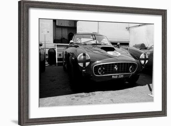 Ferrari in the Pit-NaxArt-Framed Photo