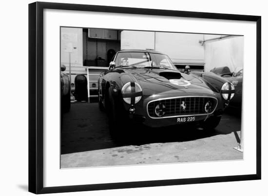 Ferrari in the Pit-NaxArt-Framed Photo