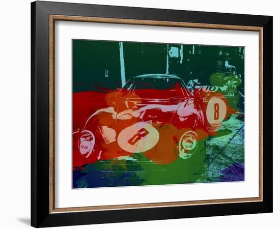 Ferrari Laguna Seca Racing-NaxArt-Framed Art Print