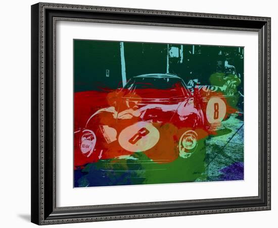 Ferrari Laguna Seca Racing-NaxArt-Framed Art Print