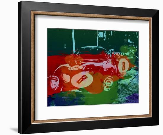 Ferrari Laguna Seca Racing-NaxArt-Framed Art Print