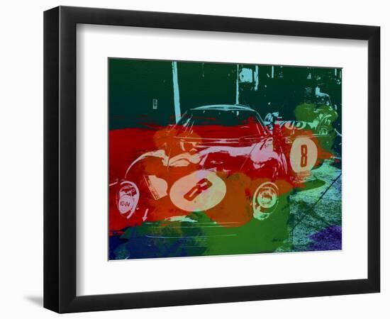 Ferrari Laguna Seca Racing-NaxArt-Framed Art Print