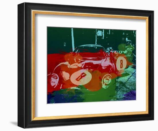 Ferrari Laguna Seca Racing-NaxArt-Framed Art Print