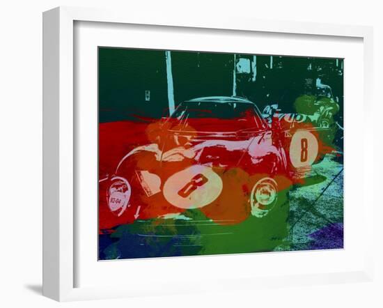 Ferrari Laguna Seca Racing-NaxArt-Framed Premium Giclee Print