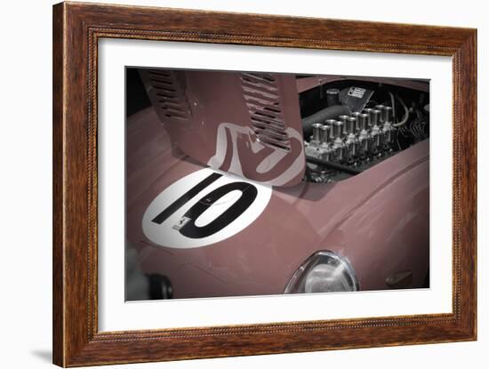 Ferrari open hood-NaxArt-Framed Photo