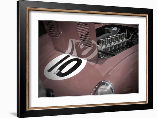 Ferrari open hood-NaxArt-Framed Photo