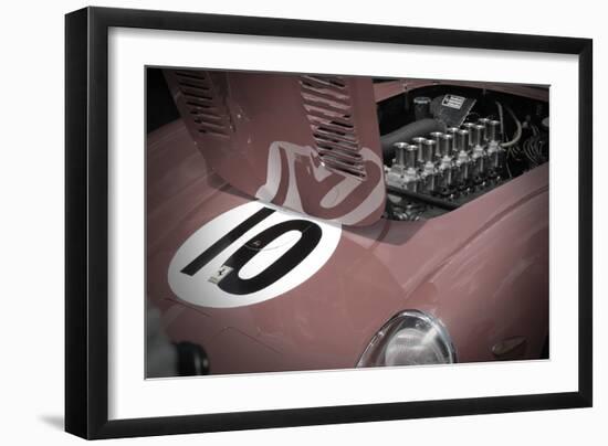 Ferrari open hood-NaxArt-Framed Photo