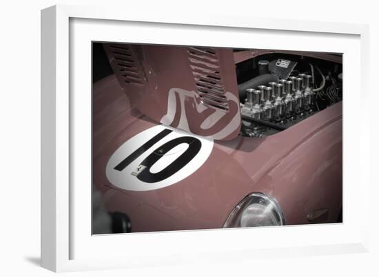 Ferrari open hood-NaxArt-Framed Photo