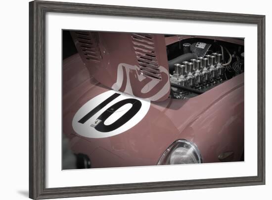 Ferrari open hood-NaxArt-Framed Photo