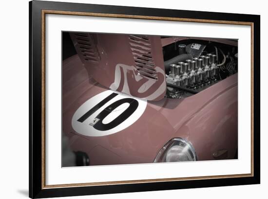 Ferrari open hood-NaxArt-Framed Photo