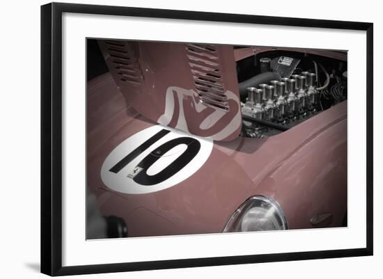 Ferrari open hood-NaxArt-Framed Photo