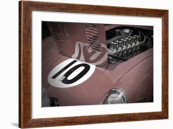 Ferrari open hood-NaxArt-Framed Photo