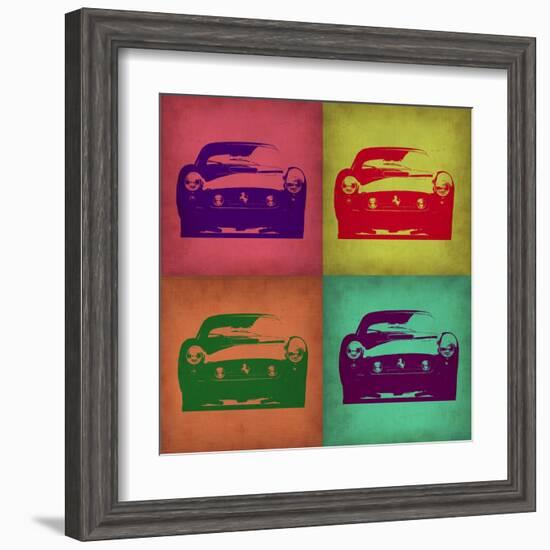 Ferrari Pop Art 1-NaxArt-Framed Art Print