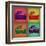 Ferrari Pop Art 1-NaxArt-Framed Art Print