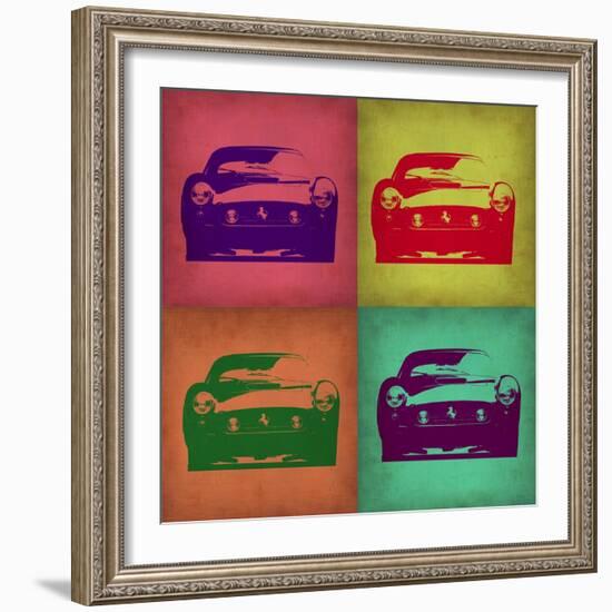 Ferrari Pop Art 1-NaxArt-Framed Art Print