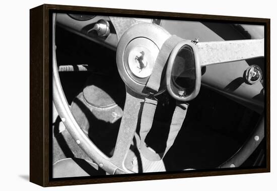 Ferrari Steering Wheel 1-NaxArt-Framed Stretched Canvas