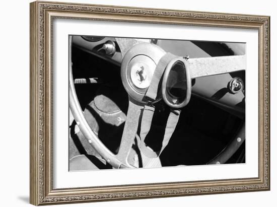 Ferrari Steering Wheel 1-NaxArt-Framed Photo