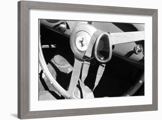 Ferrari Steering Wheel 1-NaxArt-Framed Photo